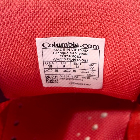 Columbia Drainmaker IV Watershoe Sneakers Size 10 Grey BL4617-053 Women's Shoes - Picture 13 of 13